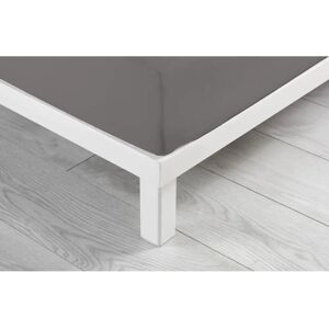 Lenzuola Coprimaterasso in Cotone Grigio - 140x190 cm Lenzuola Coprimaterasso in Cotone Grigio - 140x190 cm