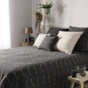 Douceur D Intérieur Grey Duvet - Cozy Bedroom Cover - Duvet Douceur D Intérieur Grey Duvet - Cozy Bedroom Cover - Duvet