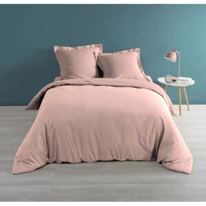 Douceur d'intérieur Rose 240x220cm Percale Cotton Duvet Cover Douceur d'intérieur Rose 240x220cm Percale Cotton Duvet Cover