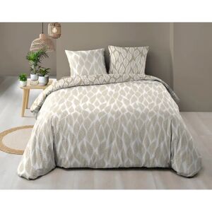 MAREVA Bed Linen Set - Reversible Cotton, 240x220cm MAREVA Bed Linen Set - Reversible Cotton, 240x220cm