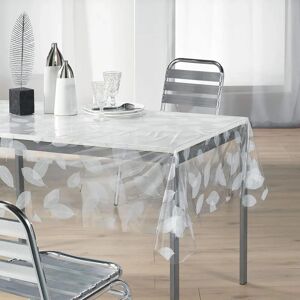 Douceur d'Intérieur White Leaf Tablecloth - Tablecloth Douceur d'Intérieur White Leaf Tablecloth - Tablecloth