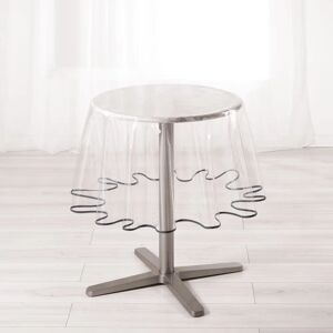 Nappe Rond 180cm Résistante à l'eau de Douceur d'Intérieur - Publicité Nappe Rond 180cm Résistante à l'eau de Douceur d'Intérieur - Publicité