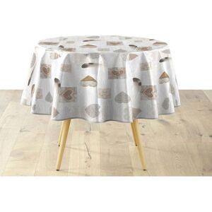 Textilia Delicia Nappe Rond PVC - Nappe - Publicité Textilia Delicia Nappe Rond PVC - Nappe - Publicité