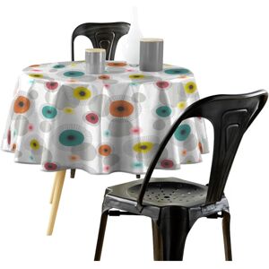 DOUCEUR D'INTERIEUR 160cm Diameter Colorful Round Tablecloth - Washable DOUCEUR D'INTERIEUR 160cm Diameter Colorful Round Tablecloth - Washable