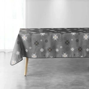 Nappe Grise Douceur d Intérieur - Tablecloth - Publicité Nappe Grise Douceur d Intérieur - Tablecloth - Publicité