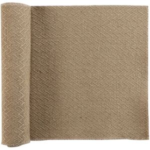 Douceur d'intérieur Jute Tablecloth - 35x140cm - Brown Douceur d'intérieur Jute Tablecloth - 35x140cm - Brown