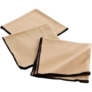 Serviettes en coton MISTRALINE - Élégantes et réutilisables 40x40cm - Publicité Serviettes en coton MISTRALINE - Élégantes et réutilisables 40x40cm - Publicité