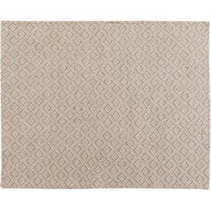 Douceur d Intérieur - 2 Sets de Table 33x45cm Jute & Polycoton - Gris Douceur d Intérieur - 2 Sets de Table 33x45cm Jute & Polycoton - Gris