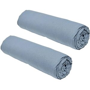 TODAY essential Denim Double Bed Fitted Sheet TODAY essential Denim Double Bed Fitted Sheet