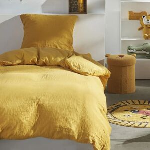 TODAY Duvet Cover Set - 3 Piece Cotton Gaze - Suitable for 2 - Yellow TODAY Duvet Cover Set - 3 Piece Cotton Gaze - Suitable for 2 - Yellow