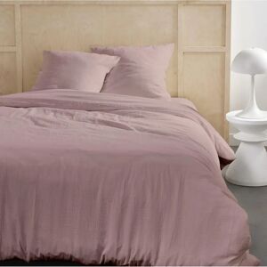 Ensemble de housse de duvet rose pour lit double - 240x220cm - Publicité Ensemble de housse de duvet rose pour lit double - 240x220cm - Publicité