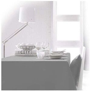 Nappe grise 150x250cm Today - Housse de table - Publicité Nappe grise 150x250cm Today - Housse de table - Publicité