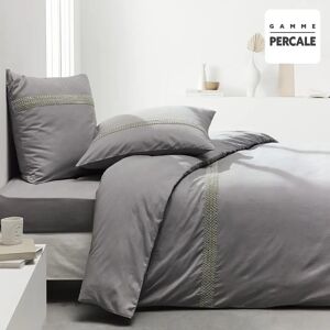 Linge de lit Today HC3 Macrame - Gris - Grand lit - Publicité Linge de lit Today HC3 Macrame - Gris - Grand lit - Publicité