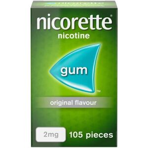 Nicorette Nicorette Original 2mg Gum - 105 Pieces Nicorette Nicorette Original 2mg Gum - 105 Pieces