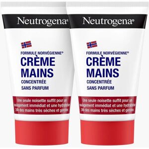 Neutrogena Handcreme Duo - Konzentriert, Duftfrei, 2x50ml Neutrogena Handcreme Duo - Konzentriert, Duftfrei, 2x50ml