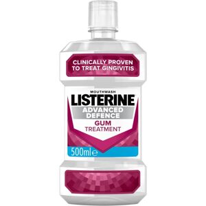 Listerine Advanced Defence Gum Treatment Mouthwash Crisp Mint - 500ml Listerine Advanced Defence Gum Treatment Mouthwash Crisp Mint - 500ml