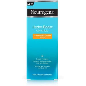 Lotion Hydratante Bouclier Urbain SPF25 Hydro Boost Neutrogena - Publicité Lotion Hydratante Bouclier Urbain SPF25 Hydro Boost Neutrogena - Publicité