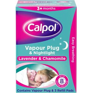 Calpol Model Lavender Chamomile Vapour Plug & Nightlight - Vapour Plug & Nightlight Calpol Model Lavender Chamomile Vapour Plug & Nightlight - Vapour Plug & Nightlight
