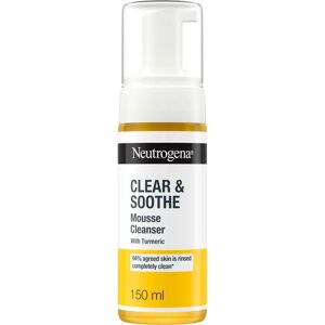Neutrogena Clear & Soothe Mousse Cleanser - Oil Free - 150ml for Spot Prone Skin Neutrogena Clear & Soothe Mousse Cleanser - Oil Free - 150ml for Spot Prone Skin