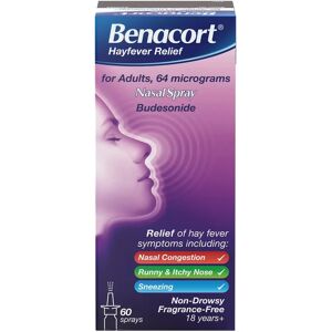 Benadryl Benacort 64 Micrograms Nasal Spray - 10ml - 60 Sprays Benadryl Benacort 64 Micrograms Nasal Spray - 10ml - 60 Sprays