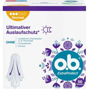 O.b. ExtraProtect Tampon Normal - Auslaufschutz O.b. ExtraProtect Tampon Normal - Auslaufschutz