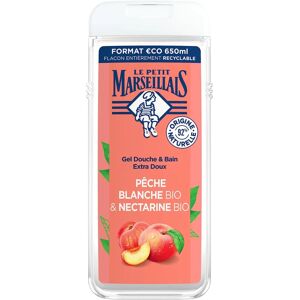 Le Petit Marseillais Gel Douche Pêche Blanche et Nectarines - Gel Douche - Publicité Le Petit Marseillais Gel Douche Pêche Blanche et Nectarines - Gel Douche - Publicité