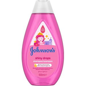 Shampoo Johnson's Shiny Drop - Soin capillaire pour enfants à l'huile d'argan - Publicité Shampoo Johnson's Shiny Drop - Soin capillaire pour enfants à l'huile d'argan - Publicité