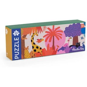 Moulin Roty - Puzzle 24 Elementy - Tęczowa Dżungla Moulin Roty - Puzzle 24 Elementy - Tęczowa Dżungla