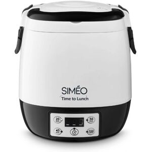 Simeo LBE420 boîte à lunch électrique - Programmable 1,5L 300W Noir & Blanc Simeo LBE420 boîte à lunch électrique - Programmable 1,5L 300W Noir & Blanc