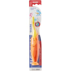 Brosse à Dents Enfants Shark - 2-6 Ans - Souple - Publicité Brosse à Dents Enfants Shark - 2-6 Ans - Souple - Publicité