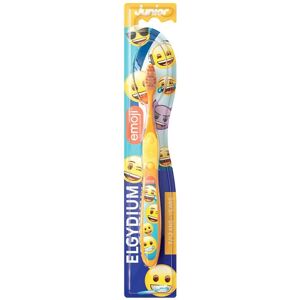 Elgydium Junior Emoji Brosse à Dents 7-12 Ans - Hygiène Bucco-Dentaire Elgydium Junior Emoji Brosse à Dents 7-12 Ans - Hygiène Bucco-Dentaire