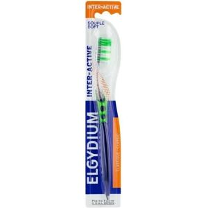 Elgydium Modèle Brosse à Dents Interactif Doux - Brosse à Dents Elgydium Modèle Brosse à Dents Interactif Doux - Brosse à Dents
