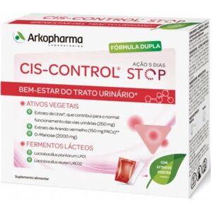 Arkopharma Cis Control Stop 15 saquetas - Apoio urinário Arkopharma Cis Control Stop 15 saquetas - Apoio urinário