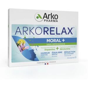 Arkopharma Arkorelax Moral+ 30 Complément alimentaire - Soutien à l'équilibre émotionnel - Publicité Arkopharma Arkorelax Moral+ 30 Complément alimentaire - Soutien à l'équilibre émotionnel - Publicité