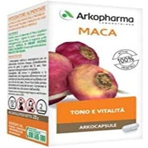 Arkopharma Maca Bio 40 Capsule - Integratore alimentare con estratto di maca biologica Arkopharma Maca Bio 40 Capsule - Integratore alimentare con estratto di maca biologica