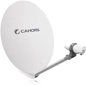 Parabole Cahors 55cm en fibre avec LNB universel - Publicité Parabole Cahors 55cm en fibre avec LNB universel - Publicité