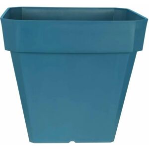 RIVIERA SOLEILLA Boîte à fleurs carrée - Plastique - 50 x 50 cm - Bleu - Publicité RIVIERA SOLEILLA Boîte à fleurs carrée - Plastique - 50 x 50 cm - Bleu - Publicité