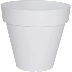 Pot de fleurs Carré en Plastique Blanc Riviera - Pot à plante - Publicité Pot de fleurs Carré en Plastique Blanc Riviera - Pot à plante - Publicité