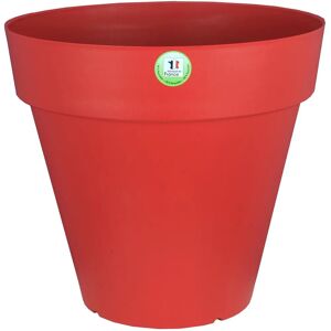 Pot de fleurs Riviera Rouge Intense Circulaire 49x45cm - Publicité Pot de fleurs Riviera Rouge Intense Circulaire 49x45cm - Publicité