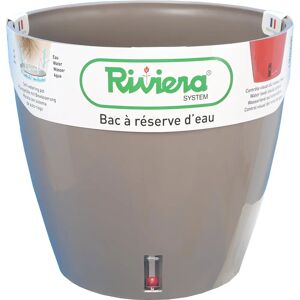Pots autoirrigants Riviera avec réserve d'eau - Ø36 x 33 cm - Publicité Pots autoirrigants Riviera avec réserve d'eau - Ø36 x 33 cm - Publicité