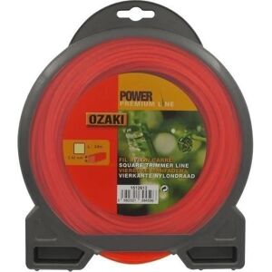 Filo nylon quadrato OZAKI 34m - Corda per decespugliatore Filo nylon quadrato OZAKI 34m - Corda per decespugliatore