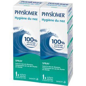 Physiomer Spray Nez Doux 2x135ml - Hygiène nasale - Publicité Physiomer Spray Nez Doux 2x135ml - Hygiène nasale - Publicité