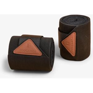 Fouganza Venda Elástica para Caballo/Poni Doble Pack - Negro Fouganza Venda Elástica para Caballo/Poni Doble Pack - Negro