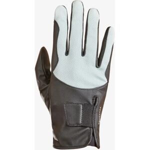 Guantes de equitación para niños Fouganza - Negro/Verde - Guantes de caballo para niños Guantes de equitación para niños Fouganza - Negro/Verde - Guantes de caballo para niños