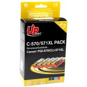 T3AZUR CJ571XLUPP5 Cartouche d'encre - Pack de 5, Noir, Cyan, Magenta, Jaune - Publicité T3AZUR CJ571XLUPP5 Cartouche d'encre - Pack de 5, Noir, Cyan, Magenta, Jaune - Publicité