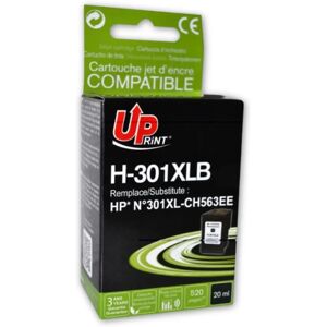 Cartouche d'encre noire à haute capacité Uprint pour HP Deskjet 1000 - Publicité Cartouche d'encre noire à haute capacité Uprint pour HP Deskjet 1000 - Publicité