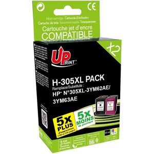 Pack d'encre HP 305XL UPrint - Noir et Couleur - Publicité Pack d'encre HP 305XL UPrint - Noir et Couleur - Publicité