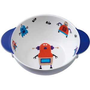PETIT JOUR Tazón para Bebés con Orejas - Tema Robot PETIT JOUR Tazón para Bebés con Orejas - Tema Robot