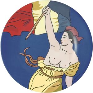 À La Liberté Guidant Le Peuple - 6 Melamine Baby Plates À La Liberté Guidant Le Peuple - 6 Melamine Baby Plates