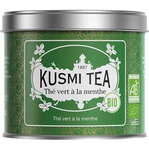 Thé vert bio à la menthe Kusmi Tea - Thé, Menthe, 100 g - Publicité Thé vert bio à la menthe Kusmi Tea - Thé, Menthe, 100 g - Publicité
